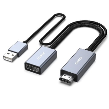 Adapter HDMI na Display Port BENFEI dla PS5/PC