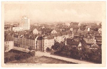 KATOWICE. Fragment ogólnego widoku- 1935