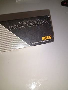 KORG Digital Tuner DT-2 auto chromatic gitara 