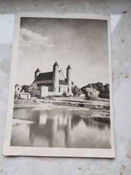  Kościół w Brochowie-pocztówkę z 1949 roku