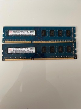 PANIEC RAM DDR3 HYNIX 8 GB PC3 2Rx8 10600U-9-11-B1