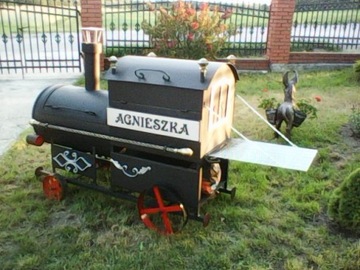 grill lokomotywa