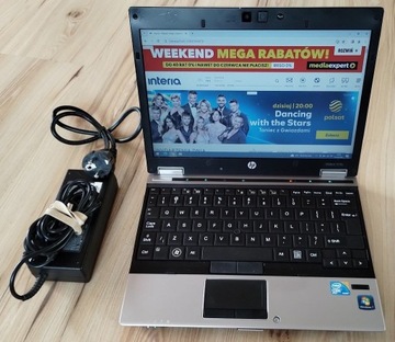 HP EliteBook 2540p, 12" Intel i5 4GB/128GB SSD W10