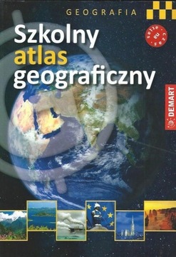 Szkolny atlas geograficzny wyd. Demart