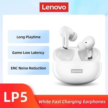 Lenovo LP5 słuchawki douszne bezprzewodowe 