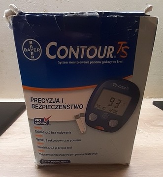 Glukometr Centour TS Bayer używany.