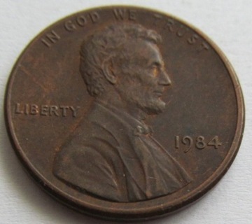 1 cent USA 1984 r. 
