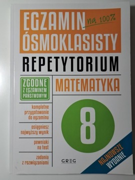 EGZAMIN ÓSMOKLASISTY REPETYTORIUM 