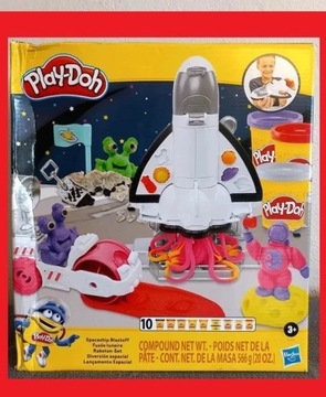 Play-doh Kosmiczny Rakieta +10x ciastolina