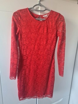 Sukienka czerwona rozmiar 158-164 XS