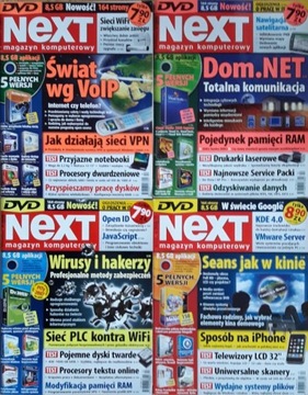 NEXT + DVD czasopismo 2007  2008