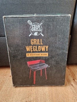 Grill węglowy prostokątny