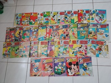 Komiksy Disney Myszka Mickey Mouse 1993 komplet