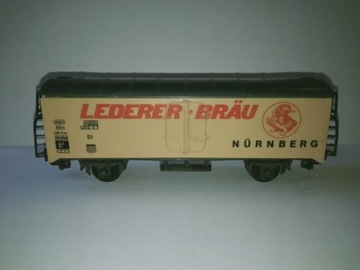 174  HO WAGON LEDERER BRAU  1:87 NO NAME 