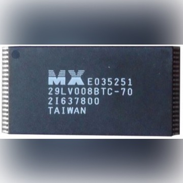 Nowy Układ Chip BIOS MX 29LV008BTC-70