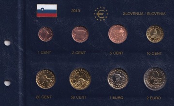 SŁOWENIA – 2013 – ZESTAW EURO ..................