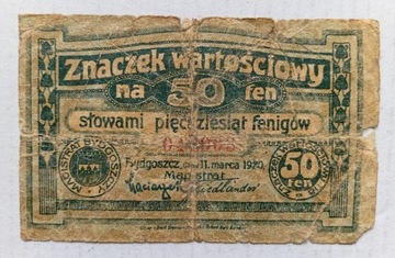 Bydgoszcz  50  Pf.  1920