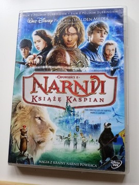 Opowieści z Narnii książę Kaspian DVD 