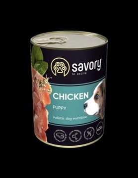 Karma Savory Dog Puppy Chicken 400g