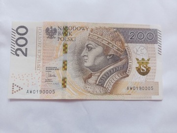 Banknot 200zł