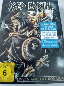 ICED EARTH(BLURAY+DVD+2CD) LIVE IN ANCIENT KOURION