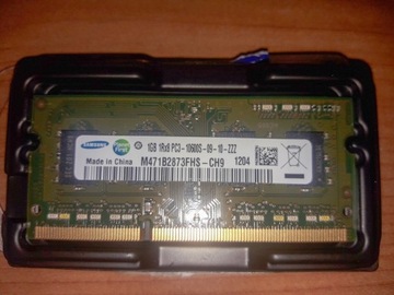 Pamięć RAM SODIMM DDR3 Samsung 1GB