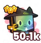 Pet simulator 99 Rainbow ninja cat! 50tysięcy siły