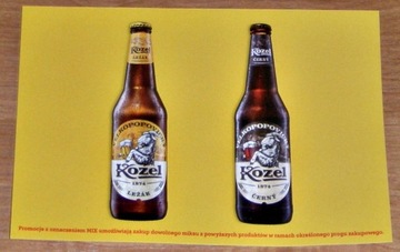 KOZEL butelkowe DUŻA NAKLEJKA