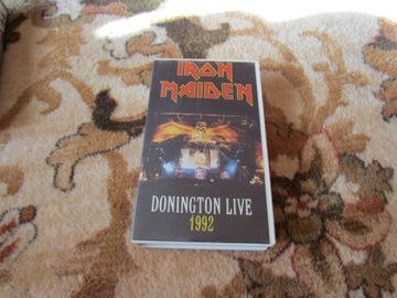 Iron Maiden "Donington Live 1992"  kaseta VHS