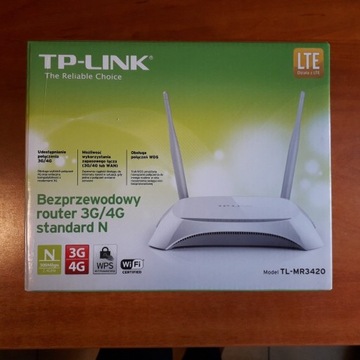 Router Wi-Fi N LTE TP-Link TL-MR3420 USB 3G/4G 