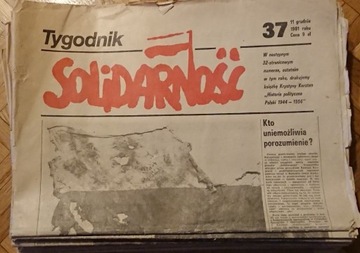 Tygodnik Solidarność 1981 rok 