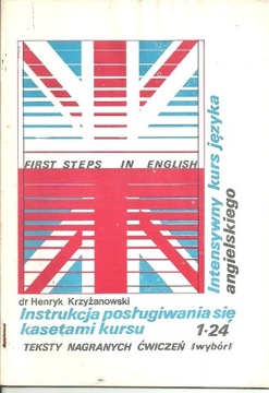 FIRST STEPS IN ENGLISH HENRYK KRZYŻANOWSKI