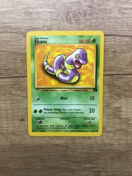 Karta Pokemon Ekans Team Rocket 56/82