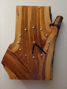 Zegar drewniany