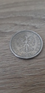 1 Złoty z 1991 roku stan bardzo dobry 