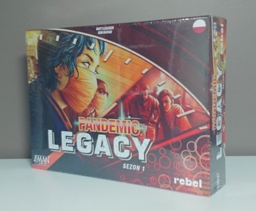 Gra planszowa Rebel Pandemic Legacy: Sezon 1