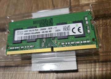 Ram 4 Gb ddr4 2666Mhz Hynix 1Rx16 PC4 2666v sco 11