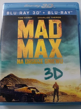 MAD MAX 3D (BLU-RAY 3D+2D) NA DRODZE GNIEWU