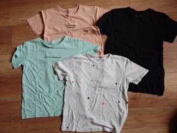 T-shirt chłopięcy x 10, rozmiar 134 - 152