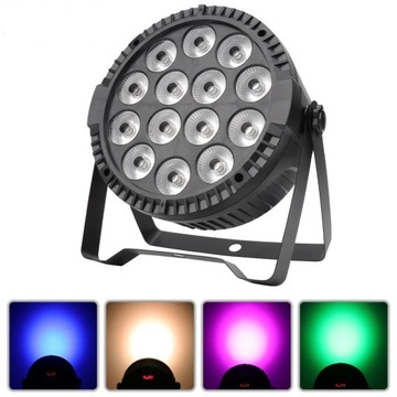 Reflektor Mocny PAR LED 14x10W RGBW (4 IN 1) Dużo