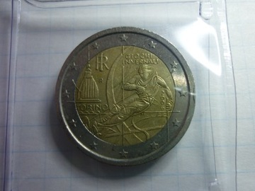 moneta okolicznościowa 2 euro 2006 Włochy