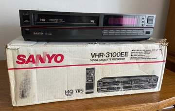 Magnetowid VHS - Sanyo - VHR-3100EE - Box! Pewex!