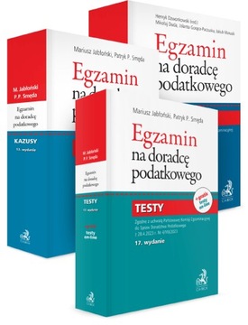 PAKIET: Egzamin na doradcę podatkowego. 