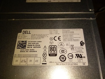 Zasilacz Dell 290EM-01 80 Plus