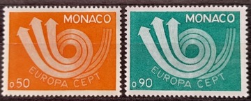Monako 1973 Mi 1073-1074 ** Europa CEPT