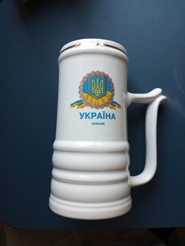 Kufel Ukraina ceramiczny