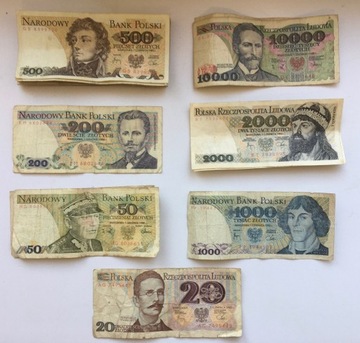 Banknoty PRL
