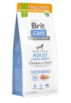 Sucha karma Brit care adult kurczak i owady 14 kg