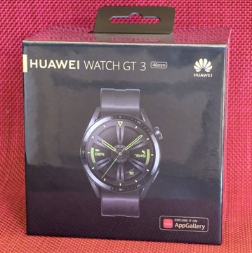 Nowy Huawei Watch GT3 czarny 46mm Active