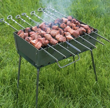 Mangał Grill Szampury Mangal na 8 szaszłyków BBQ